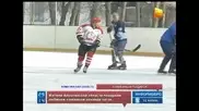 Сельчане в Алматинской области подарили каток хоккеистам