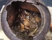 Супруги нашли у себя во дворе клад на 10 миллионов долларов