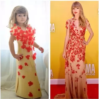 Мама шьет волшебные наряды знаменитостей для дочки