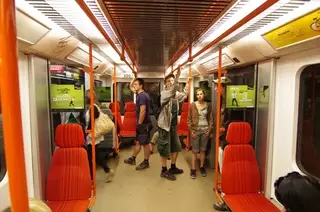 Вагоны метро разных стран