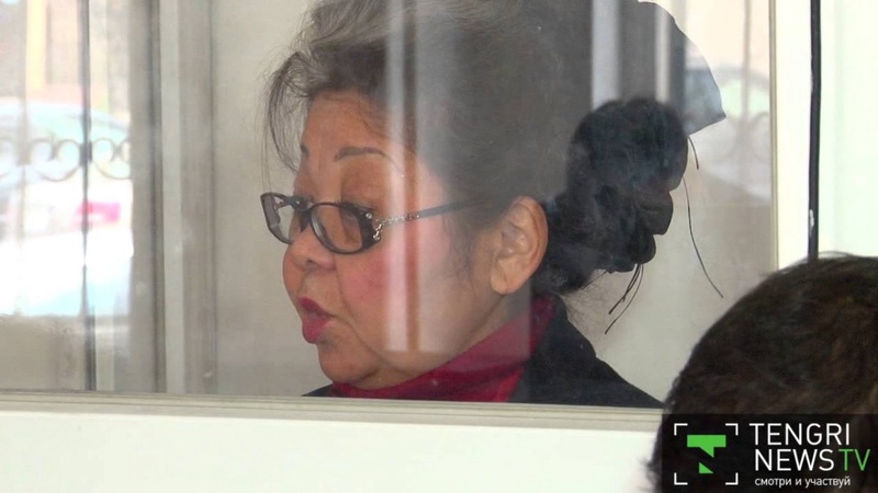Кульпаш Утемисова в суде. ©tengrinewstv.kz