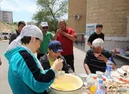 Жители Актау провели древний обряд вызова дождя - "Тасаттык"