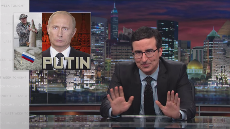 Кадр программы  Last Week Tonight with John Oliver