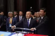 Главы Казахстана и Китая приняли участие в церемонии открытия первой очереди терминала в порту Ляньюньган