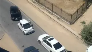 Принципиальная автоледи устроила пробку в Актау