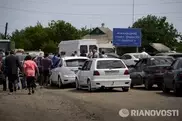 Украинские пограничники укрылись от боя с ополченцами на территории России