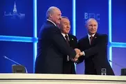 Путин и Лукашенко поздравили Назарбаева с днем рождения