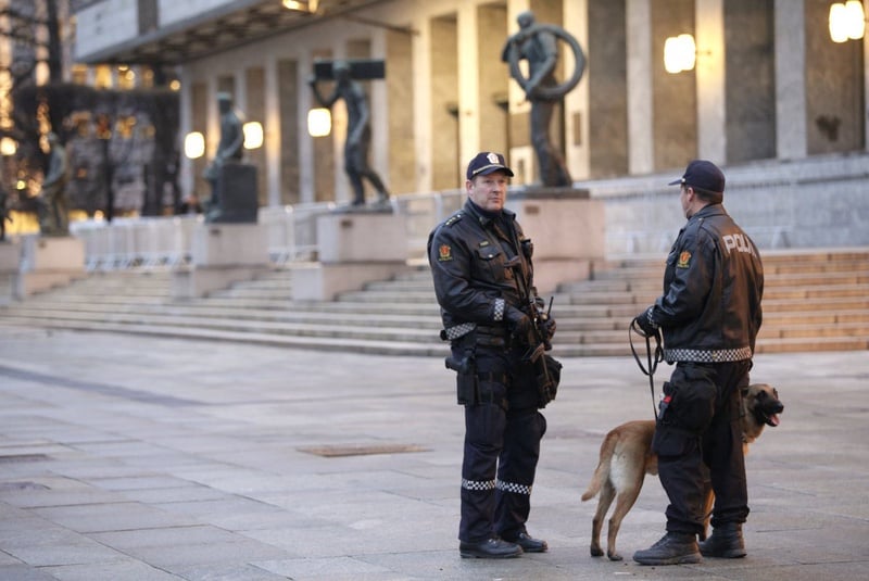 Норвежские полицейские ©REUTERS