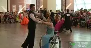 Международный турнир по танцам на колясках состоялся в Астане