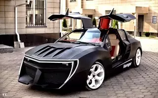 Кыргызский бэтмобиль