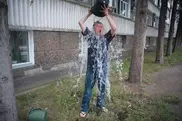 Аким Петропавловска принял участие в Ice Bucket challenge