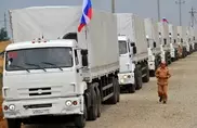 На Украину въехал второй гуманитарный конвой из России