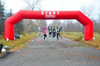 В рамках подготовки к "Алматы-марафону" прошел "Осенний забег"