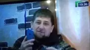 В Сети появилось видео телефонного разговора Кадырова с боевиками