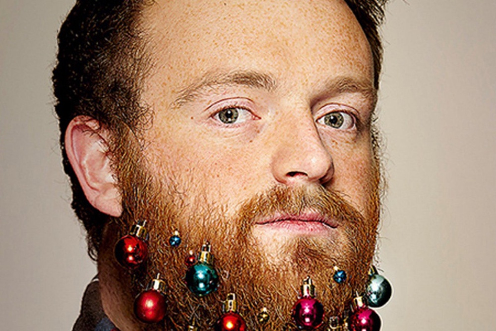 В Великобритании продают елочные игрушки для бороды: 2014-12-11 14:22:15 - прочитайте