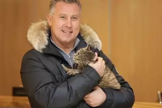 Кота-обжору из Владивостока приютил ХК "Адмирал"