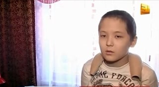 13-летний Султан Шаймуханов. Кадр "31 канал"