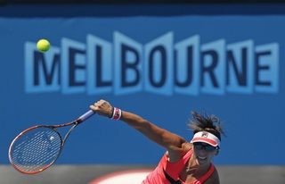 Ярослава Шведова на на Australian Open 2015. Фото ©REUTERS