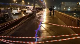 Предполагаемые убийцы Немцова попали на камеру видеонаблюдения