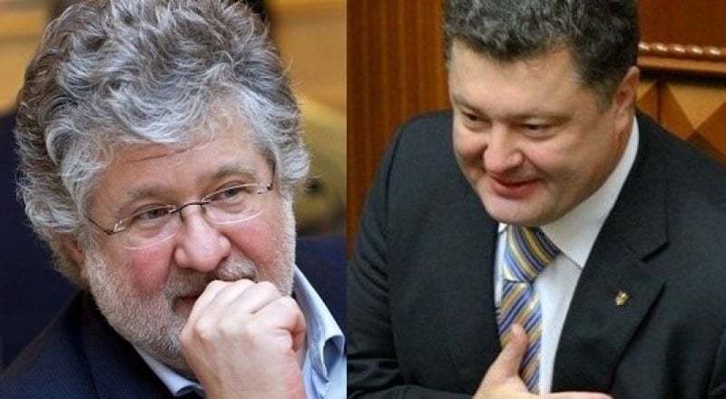 Игорь Коломойский и Петр Порошенко. Коллаж: glavcom.ua