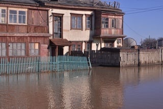 Паводок в Шетском районе Карагандинской области. Фото Турар Казангапов ©