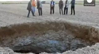 Гигантские воронки в Турции