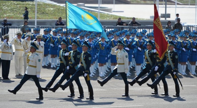 Фото предоставлено пресс-службой Министерства обороны Казахстана.