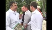 Саакашвили назвал нардепа "накачанным ублюдком"