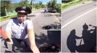 Кадры из видеоролика YouTube пользователя Yamaha R6s