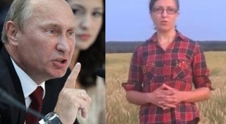 Начинающий фермер Анастасия Долгополова записала обращение к Путину. © tengrinews.kz