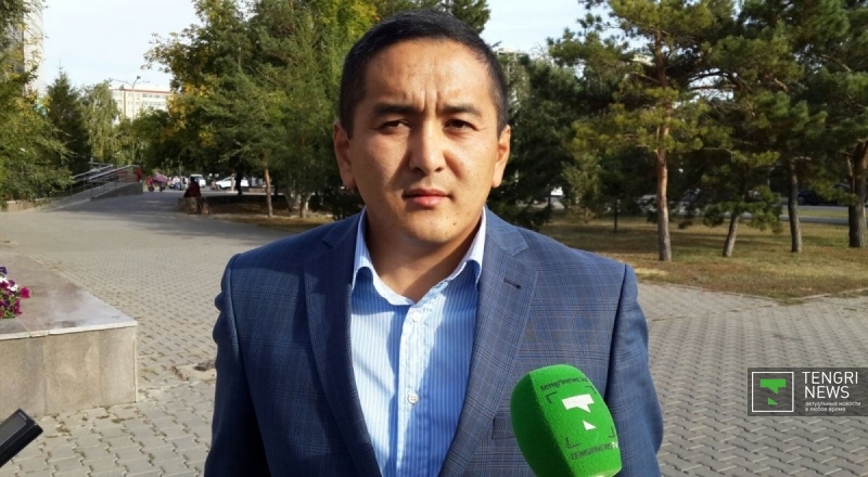 Адвокат Куаныша Туракельдиева Аскар Усенбаев. Фото Tengrinews.kz