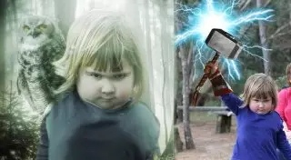 Хмурая девочка с совой покоряет любителей интернет-мемов