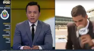 Мексиканского журналиста сбила машина в прямом эфире