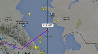 Скриншот сайта flightradar24.com