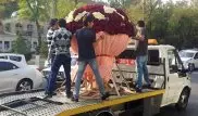 Житель Ташкента подарил возлюбленной букет из "миллиона роз"