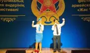 Порядка 300 вокалистов участвуют в фестивале армейской песни "Жас ұлан"
