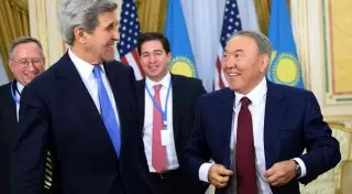 Назарбаев принял в Акорде госсекретаря США Джона Керри