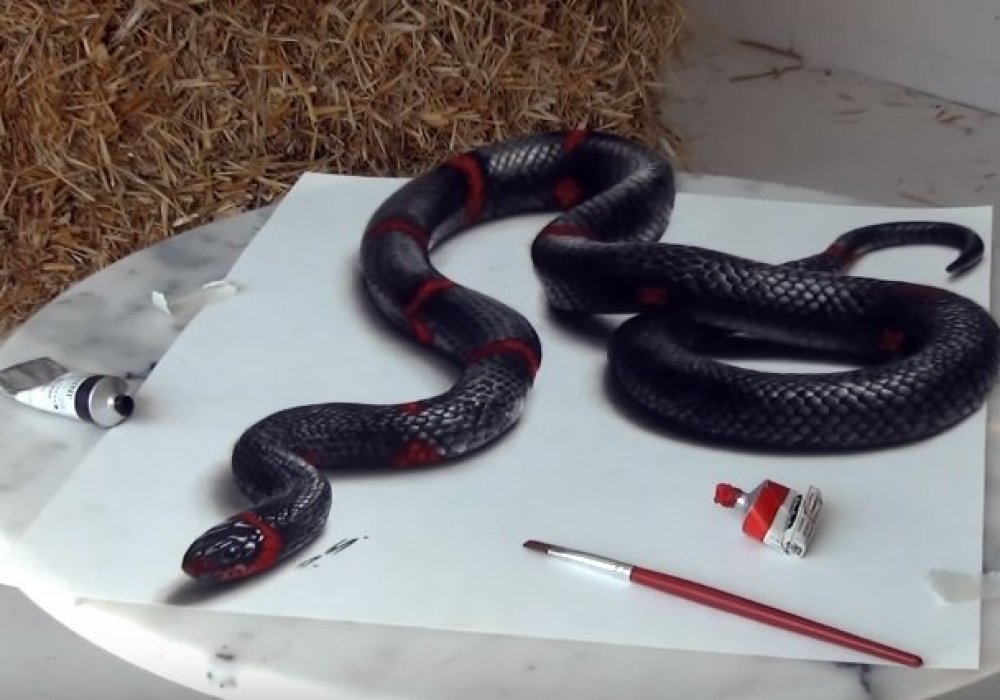 Художник показал, как создаются невероятные 3D-рисунки: 2015-12-10 11:17:00 - прочитайте