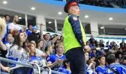 "Болельщику-полицейскому" грозит штраф за перформанс на матче "Барыса"
