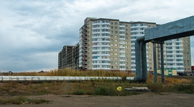Строительство ЖК "Бесоба". Фото Турар Казангапов © 