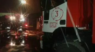 Пожар на складе в Алматинской области ликвидирован