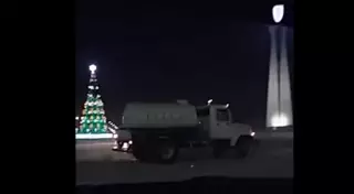 За ночной дрифт водитель водовоза в Астане заплатит штраф