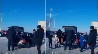 Полиция Темиртау ищет водителя, перевозившего детей в багажнике