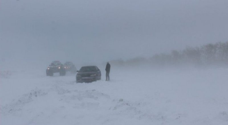 Буран в Казахстане. Фото пресс-службы КЧС МВД РК