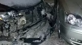 Водителя внедорожника, разбившего четыре авто в престижном районе Астаны, задержали