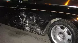 ДТП с участием самого дорогого авто Челябинска попало на видео