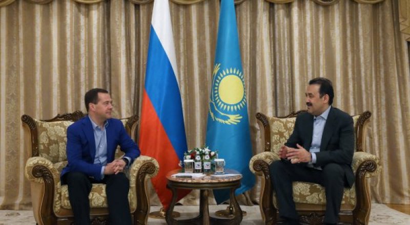 Дмитрий Медведев и Карим Масимов. Фото © РИА Новости