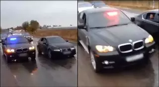 Видео с парадом авто с "мигалками" изучают в МВД РК