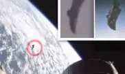 В Сети появилось новое видео НЛО, пролетевшего рядом с МКС