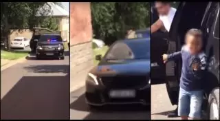 В ДВД Алматы изучают видео с детьми в дорогих авто со спецсигналами